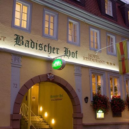 Hotel Badischer Hof Tauberbischofsheim Exterior foto